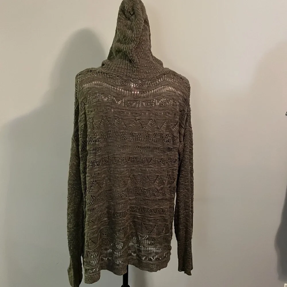 No Boundaries size XXL ARMY GREEN cardigan.